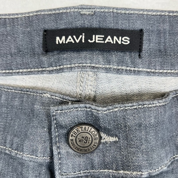 MAVI Men’s Zach Straight Leg Denim Jeans Smoke Gray Wash Size 46/32 Classic Fit - Picture 4 of 15